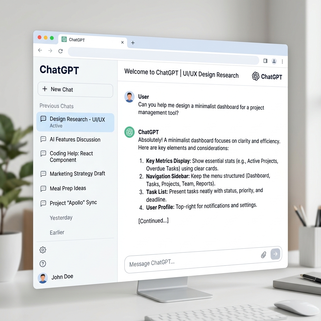 ChatGPT Dashboard